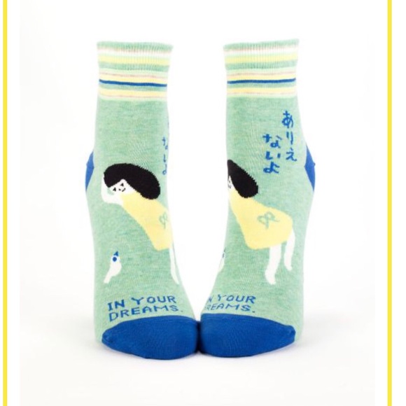 Blue Q Accessories - Blue Q Socks 🧞‍♂️IN YOUR DREAMS🧞‍♂️ ankle